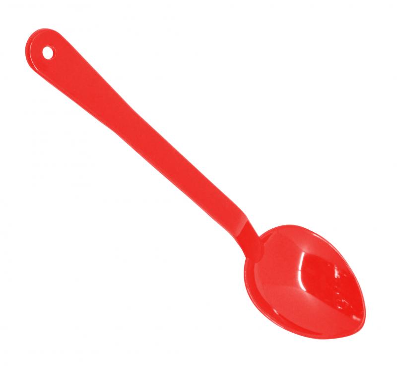 13-inch Red Polycarbonate Serving Spoon